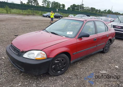 1997 Honda Civic Lx from USA, damaged, VIN 1HGEJ6672VL026052